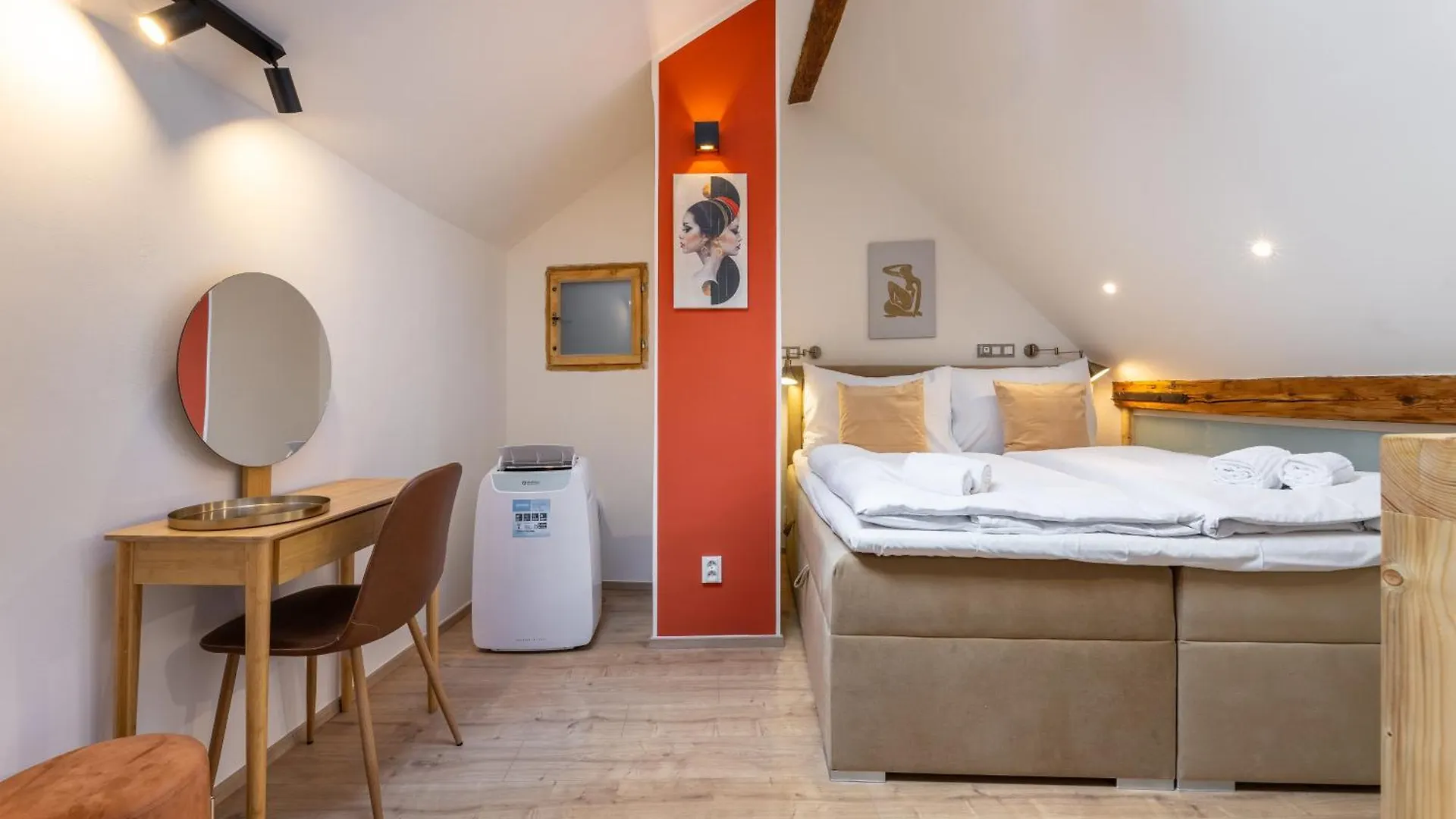 Classy Loft Apartment In The City Center Of Prága